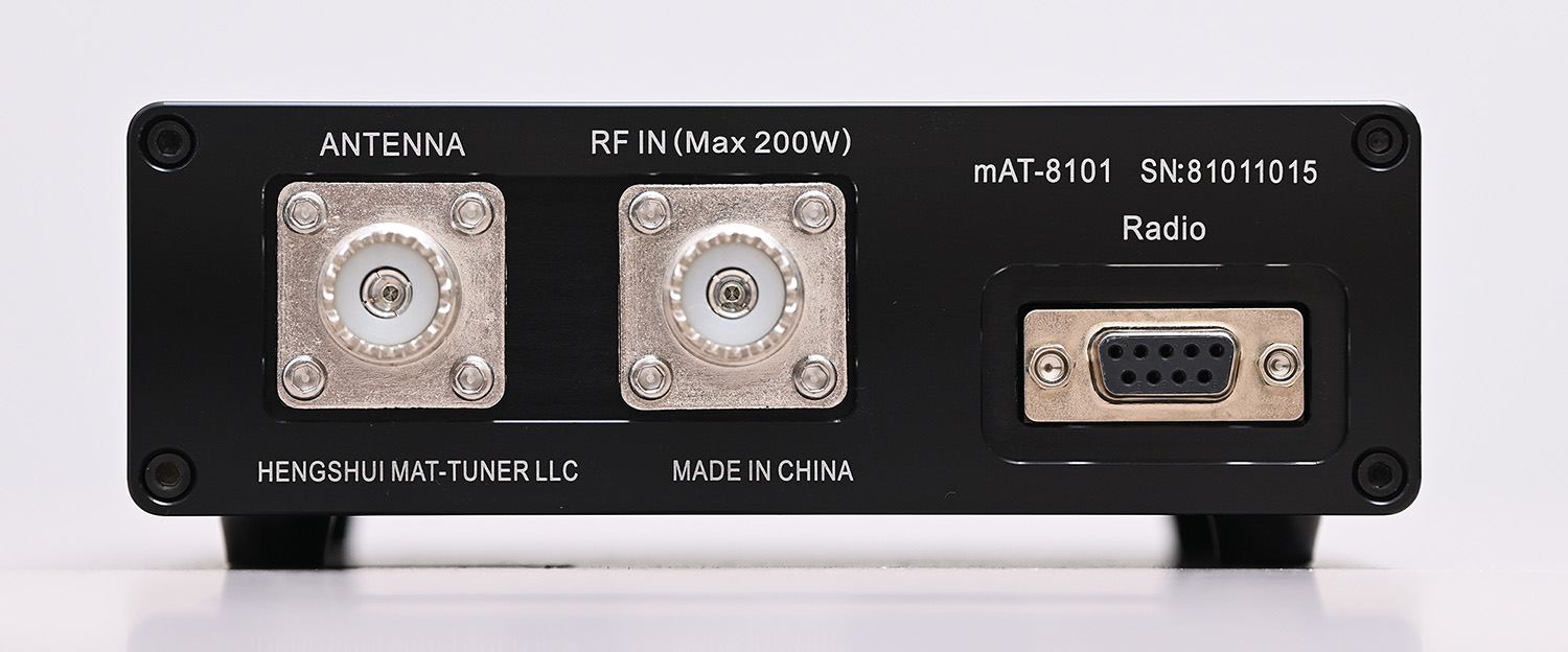 mAT-8101 Rear Panel